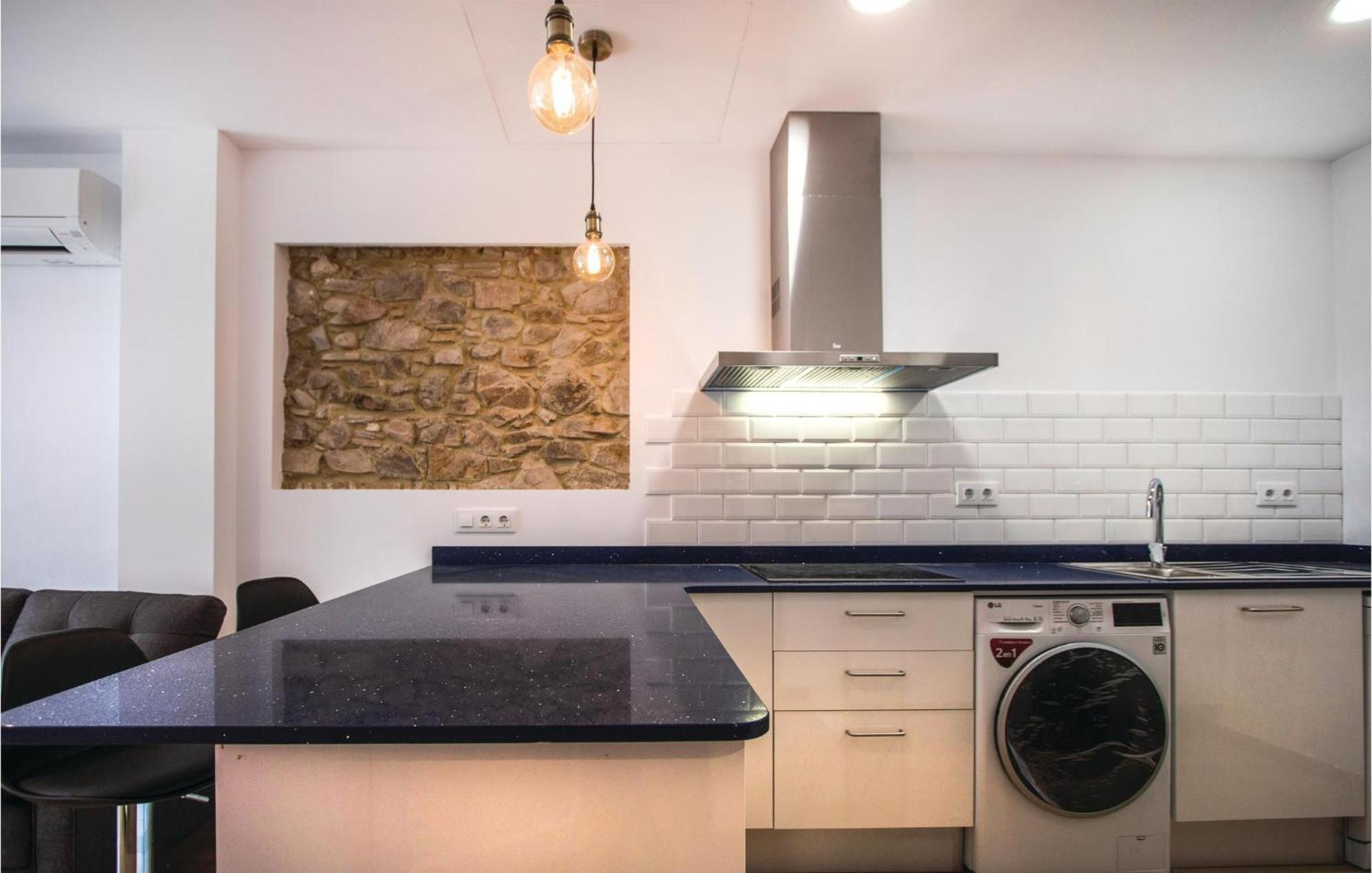 Amazing Apartment In Blanes With Kitchen Exterior photo